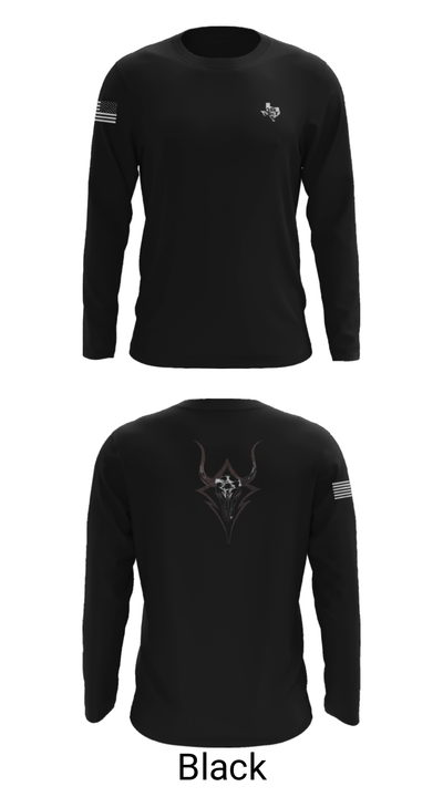Border hoppers 2149138 Long Sleeve Performance Shirt - 11