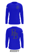 Blind Brook High School Basketball 85829780 Long Sleeve Performance Shirt - 18