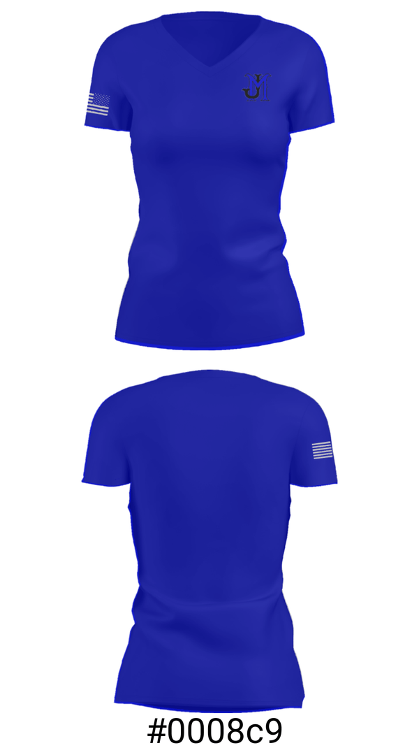 Women's Short Sleeve Vneck Shirt, John Marshall High School Wrestling, Wrestling, Teamtime, Team time, sublimation, custom sports apparel, team uniforms, spirit wear, spiritwear, sports uniforms, custom shirts, team store, custom team store, fundraiser sports, apparel fundraiser