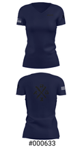 ARG3X®️ 83551425 Women's Short Sleeve V-neck Shirt - 21