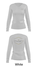 JM general solutions llc 40588160 Women's Long Sleeve V-neck Shirt - 6