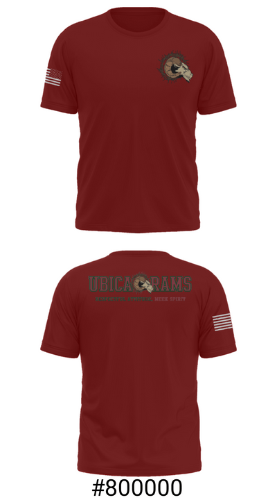 Ubic Academy 41616933 Short Sleeve Performance Shirt - 19