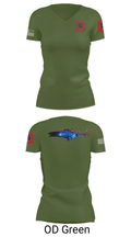 Diamond Backs VFA-102 23463151 Women's Short Sleeve V-neck Shirt - 28