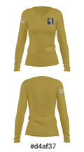 Butler Area Senior High School Diving 25690587 Women's Long Sleeve V-neck Shirt - 20