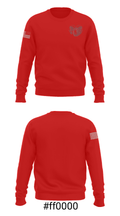 Clearwater Valley High School Basketball 63882116 Crew Neck Sweatshirt - 16