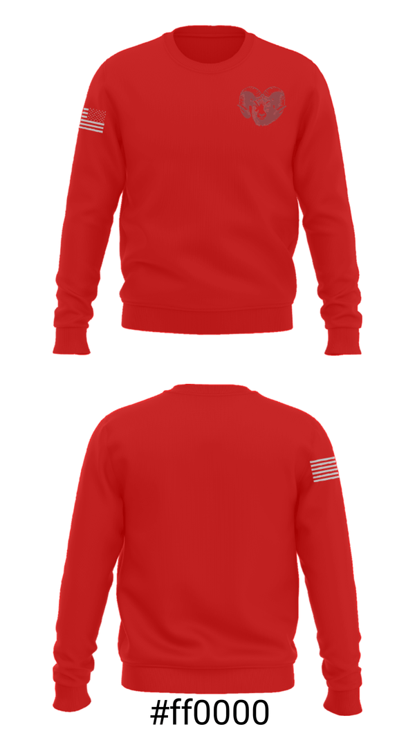 Crew Neck Sweatshirt, Clearwater Valley High School Basketball, Men's Basketball, Teamtime, Team time, sublimation, custom sports apparel, team uniforms, spirit wear, spiritwear, sports uniforms, custom shirts, team store, custom team store, fundraiser sports, apparel fundraiser