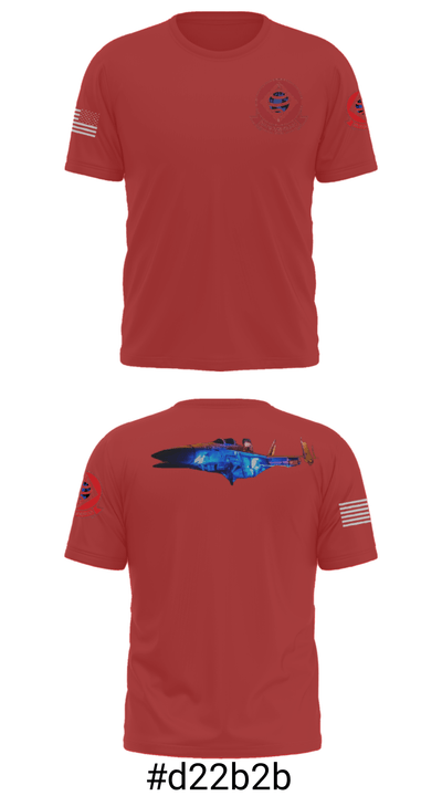 Diamond Backs VFA-102 23463151 Short Sleeve Performance Shirt - 6