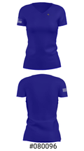Hancock Grammar School 59017513 Women's Short Sleeve V-neck Shirt - 21