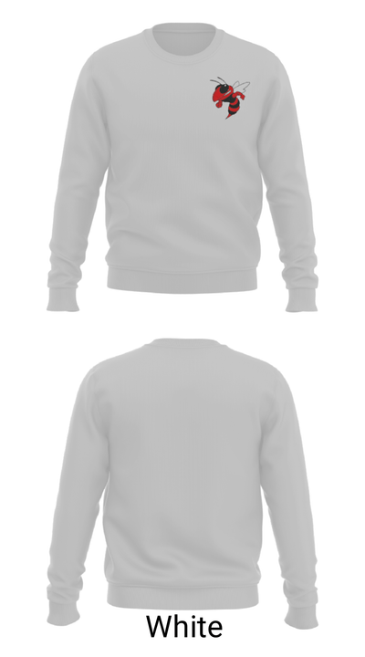 Macomb High School Basketball 29418275 Crew Neck Sweatshirt - 2