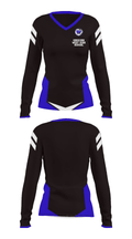 Oshkosh West High School 43699685 Women's Long Sleeve V-neck Shirt - 29
