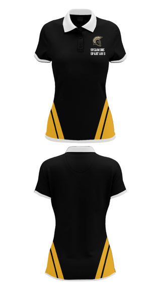 Women's Short Sleeve Performance Polo, Sycamore wrestling team, Wrestling, Teamtime, Team time, sublimation, custom sports apparel, team uniforms, spirit wear, spiritwear, sports uniforms, custom shirts, team store, custom team store, fundraiser sports, apparel fundraiser