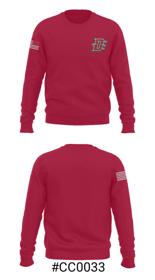 Crew Neck Sweatshirt, Dover Area High School Wrestling, Wrestling, Teamtime, Team time, sublimation, custom sports apparel, team uniforms, spirit wear, spiritwear, sports uniforms, custom shirts, team store, custom team store, fundraiser sports, apparel fundraiser