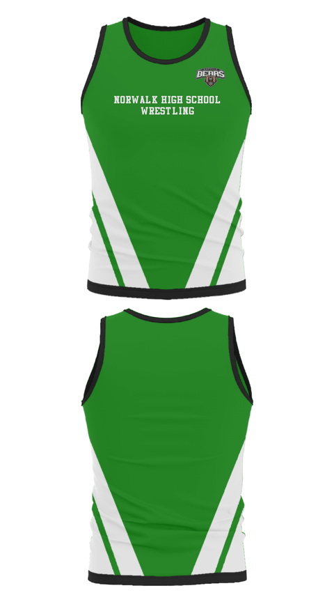 Tank Top, Norwalk High School Wrestling, Wrestling, Teamtime, Team time, sublimation, custom sports apparel, team uniforms, spirit wear, spiritwear, sports uniforms, custom shirts, team store, custom team store, fundraiser sports, apparel fundraiser