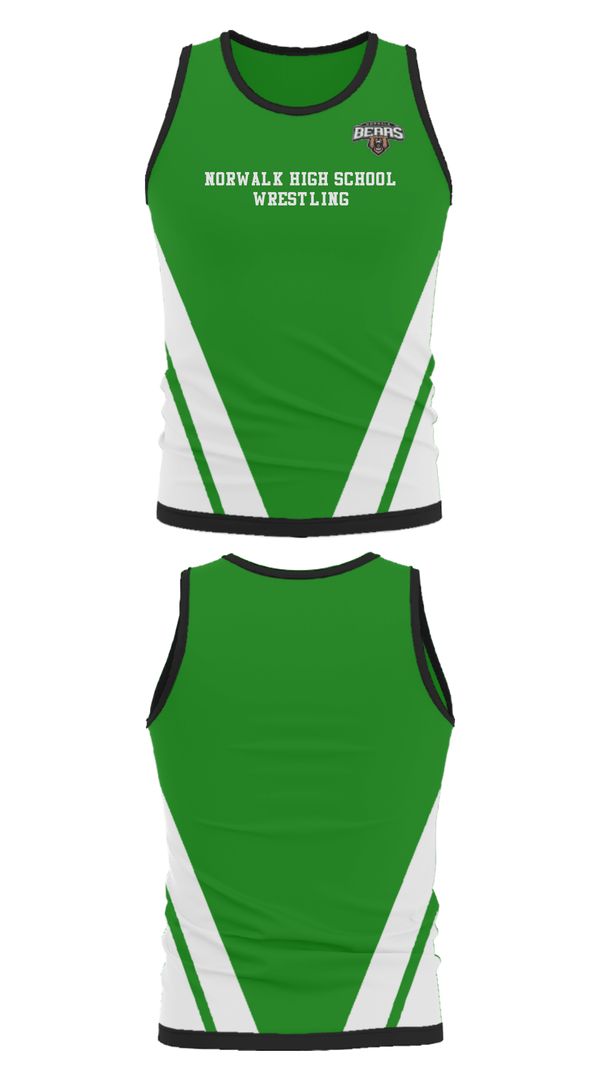 Tank Top, Norwalk High School Wrestling, Wrestling, Teamtime, Team time, sublimation, custom sports apparel, team uniforms, spirit wear, spiritwear, sports uniforms, custom shirts, team store, custom team store, fundraiser sports, apparel fundraiser