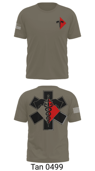 Short Sleeve Performance Shirt, 307th Medics, Army, Teamtime, Team time, sublimation, custom sports apparel, team uniforms, spirit wear, spiritwear, sports uniforms, custom shirts, team store, custom team store, fundraiser sports, apparel fundraiser