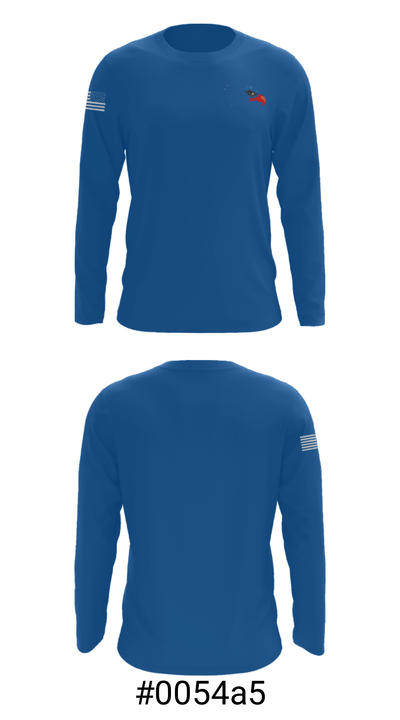 Flat Rock Middle School 74321004 Long Sleeve Performance Shirt - 18