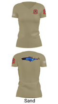 Diamond Backs VFA-102 23463151 Women's Short Sleeve V-neck Shirt - 44