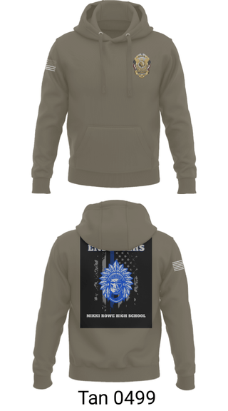 Hoodie, Rowe Enforcers, Police, Teamtime, Team time, sublimation, custom sports apparel, team uniforms, spirit wear, spiritwear, sports uniforms, custom shirts, team store, custom team store, fundraiser sports, apparel fundraiser