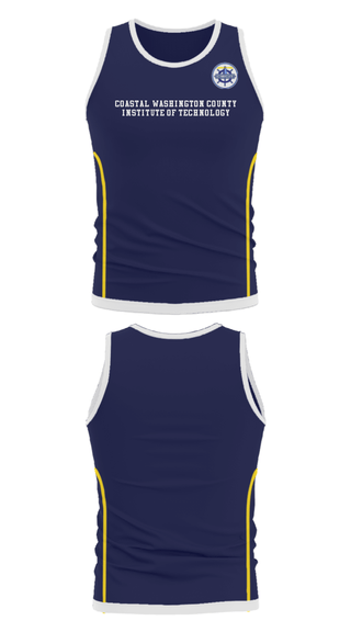 Tank Top, Coastal Washington County Institute Of Technology, Spirit Store, Teamtime, Team time, sublimation, custom sports apparel, team uniforms, spirit wear, spiritwear, sports uniforms, custom shirts, team store, custom team store, fundraiser sports, apparel fundraiser