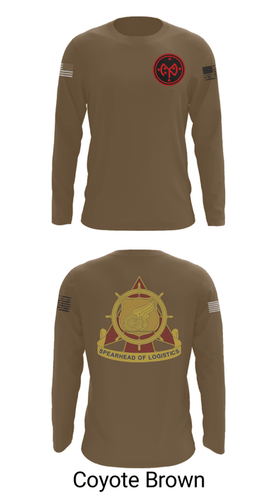 E co 427th 31919376 Long Sleeve Performance Shirt - 11