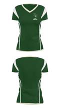 East Chambers Elementary 93107204 Women's Short Sleeve V-neck Shirt - 29