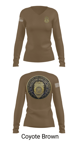 Women's Long Sleeve Vneck Shirt, , Police, Teamtime, Team time, sublimation, custom sports apparel, team uniforms, spirit wear, spiritwear, sports uniforms, custom shirts, team store, custom team store, fundraiser sports, apparel fundraiser