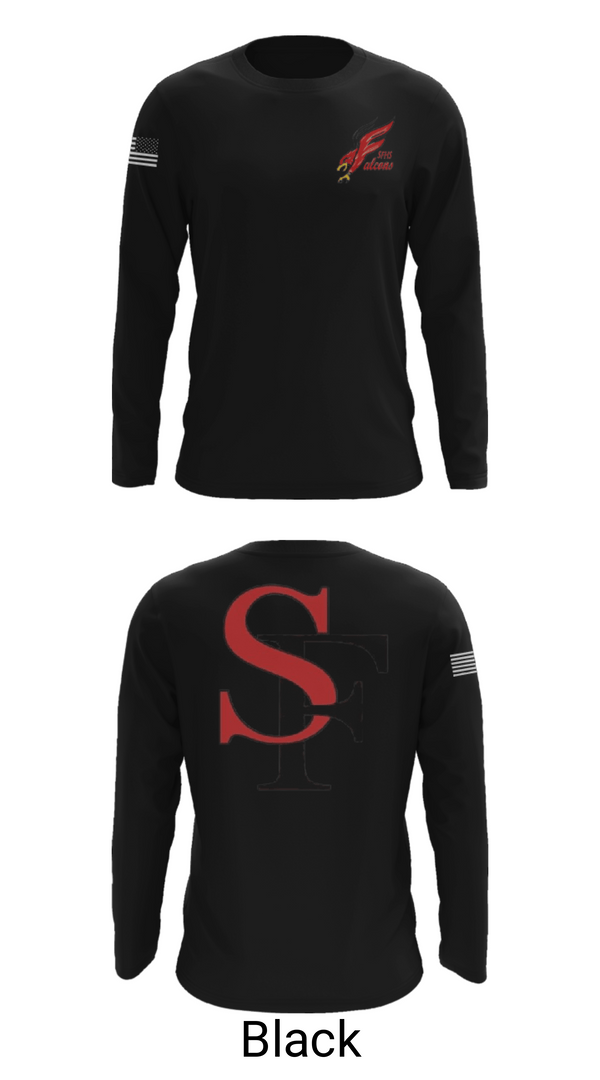 Long Sleeve Performance Shirt, Seventy-First Senior High School Basketball, Women's Basketball, Teamtime, Team time, sublimation, custom sports apparel, team uniforms, spirit wear, spiritwear, sports uniforms, custom shirts, team store, custom team store, fundraiser sports, apparel fundraiser