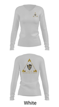 IntegriCorp 72979731 Women's Long Sleeve V-neck Shirt - 6