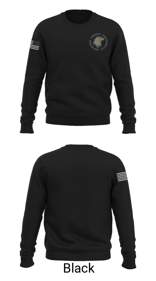Crew Neck Sweatshirt, Edgecomb Eddy School, Spirit Store, Teamtime, Team time, sublimation, custom sports apparel, team uniforms, spirit wear, spiritwear, sports uniforms, custom shirts, team store, custom team store, fundraiser sports, apparel fundraiser