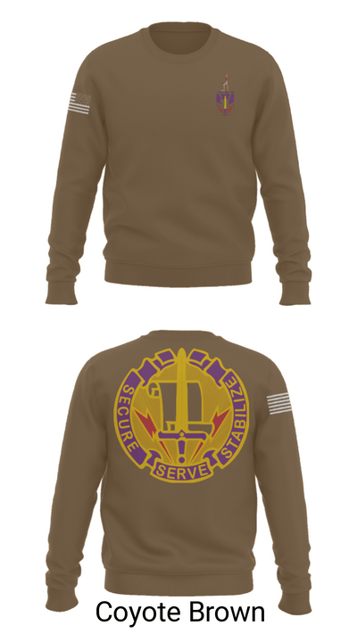 405th Civil Affairs Battalion 83178840 Crew Neck Sweatshirt - 10