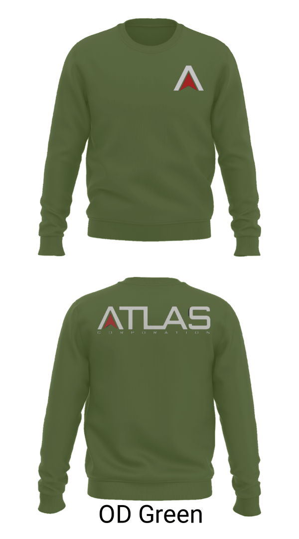Crew Neck Sweatshirt, , Army, Teamtime, Team time, sublimation, custom sports apparel, team uniforms, spirit wear, spiritwear, sports uniforms, custom shirts, team store, custom team store, fundraiser sports, apparel fundraiser