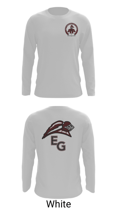 East Greenwich High School Ice Hockey 57137808 Long Sleeve Performance Shirt - 4