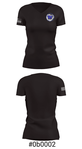 Women's Short Sleeve Vneck Shirt, Oshkosh West High School, Spirit Store, Teamtime, Team time, sublimation, custom sports apparel, team uniforms, spirit wear, spiritwear, sports uniforms, custom shirts, team store, custom team store, fundraiser sports, apparel fundraiser