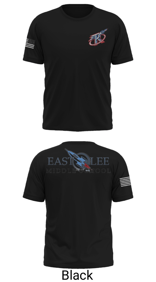 Short Sleeve Performance Shirt, East Lee Middle School, Spirit Store, Teamtime, Team time, sublimation, custom sports apparel, team uniforms, spirit wear, spiritwear, sports uniforms, custom shirts, team store, custom team store, fundraiser sports, apparel fundraiser