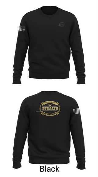 Crew Neck Sweatshirt, Stealth customs, , Teamtime, Team time, sublimation, custom sports apparel, team uniforms, spirit wear, spiritwear, sports uniforms, custom shirts, team store, custom team store, fundraiser sports, apparel fundraiser
