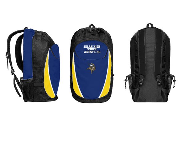 Gear Bag, Selah High School Wrestling, Wrestling, Teamtime, Team time, sublimation, custom sports apparel, team uniforms, spirit wear, spiritwear, sports uniforms, custom shirts, team store, custom team store, fundraiser sports, apparel fundraiser