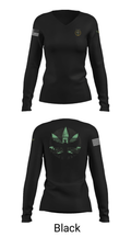 HALO-FURY 21007109 Women's Long Sleeve V-neck Shirt - 13
