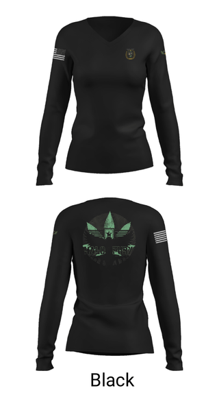 Women's Long Sleeve Vneck Shirt, HALO-FURY, , Teamtime, Team time, sublimation, custom sports apparel, team uniforms, spirit wear, spiritwear, sports uniforms, custom shirts, team store, custom team store, fundraiser sports, apparel fundraiser