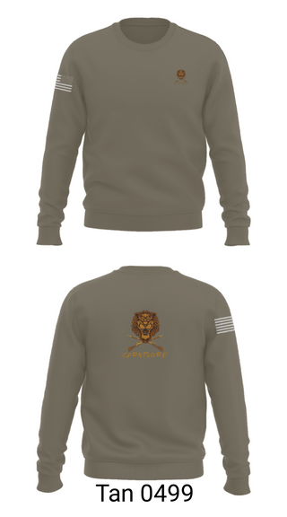 Crew Neck Sweatshirt, 1-9 cav, Army, Teamtime, Team time, sublimation, custom sports apparel, team uniforms, spirit wear, spiritwear, sports uniforms, custom shirts, team store, custom team store, fundraiser sports, apparel fundraiser