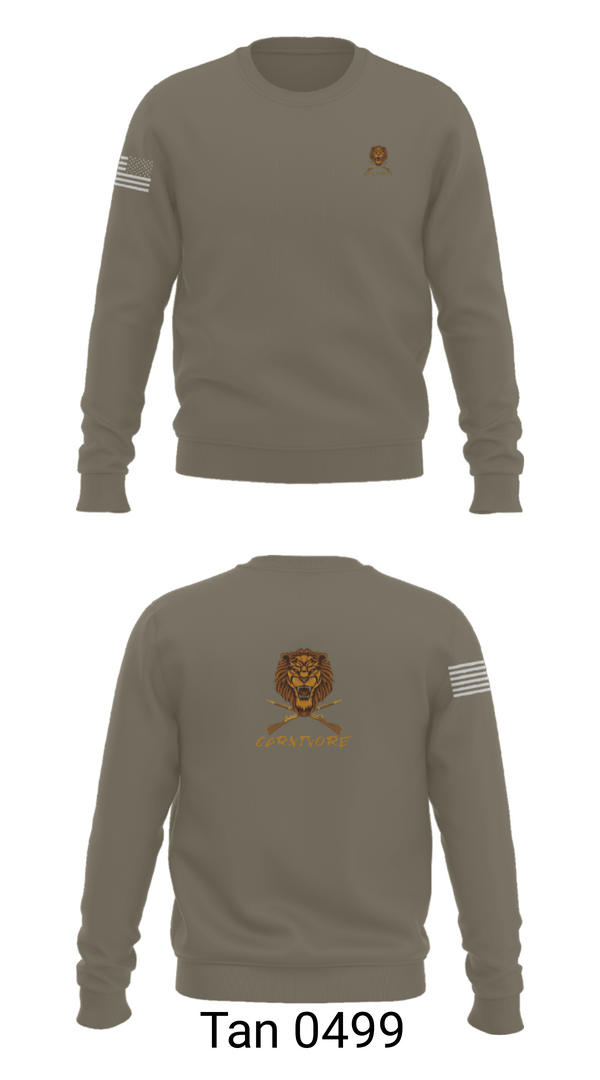 Crew Neck Sweatshirt, 1-9 cav, Army, Teamtime, Team time, sublimation, custom sports apparel, team uniforms, spirit wear, spiritwear, sports uniforms, custom shirts, team store, custom team store, fundraiser sports, apparel fundraiser