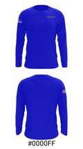 Island School Swimming 74886673 Long Sleeve Performance Shirt - 18