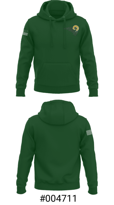 Bay Creek Middle School  Basketball 51634405 Hoodie - 17