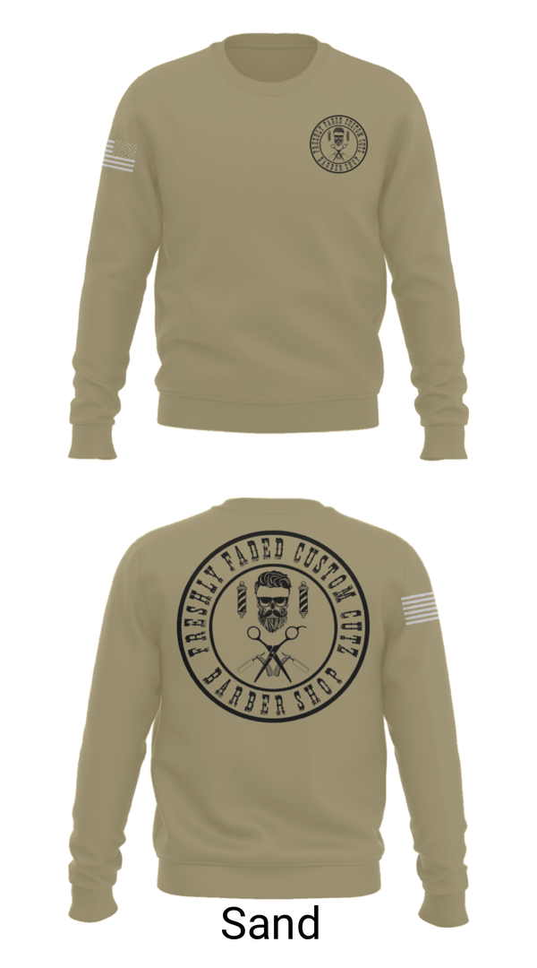 Crew Neck Sweatshirt, Freshly faded custom cutz, , Teamtime, Team time, sublimation, custom sports apparel, team uniforms, spirit wear, spiritwear, sports uniforms, custom shirts, team store, custom team store, fundraiser sports, apparel fundraiser