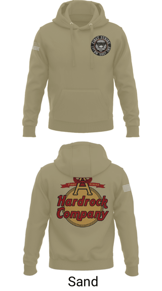 Hoodie, Hardrock Company, Army, Teamtime, Team time, sublimation, custom sports apparel, team uniforms, spirit wear, spiritwear, sports uniforms, custom shirts, team store, custom team store, fundraiser sports, apparel fundraiser
