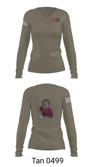 Women's Long Sleeve Vneck Shirt, Call Mr Capital, National Guard, Teamtime, Team time, sublimation, custom sports apparel, team uniforms, spirit wear, spiritwear, sports uniforms, custom shirts, team store, custom team store, fundraiser sports, apparel fundraiser