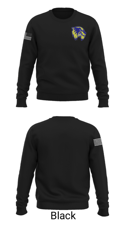 Quitman High School 63247551 Crew Neck Sweatshirt - 9