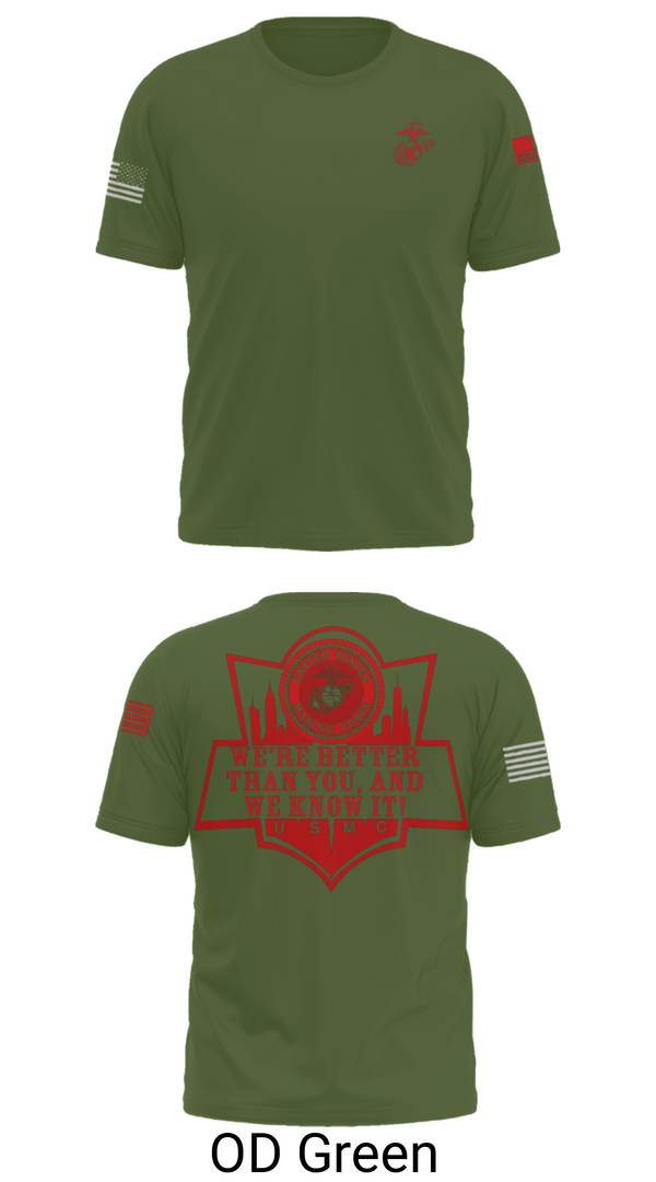 Short Sleeve Performance Shirt, RSS EMPIRE STATE, Marines, Teamtime, Team time, sublimation, custom sports apparel, team uniforms, spirit wear, spiritwear, sports uniforms, custom shirts, team store, custom team store, fundraiser sports, apparel fundraiser