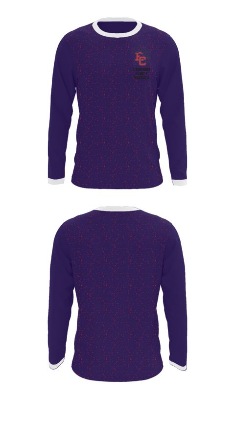 Long Sleeve Performance Shirt, Edmonson County Wildcats, Men's Basketball, Teamtime, Team time, sublimation, custom sports apparel, team uniforms, spirit wear, spiritwear, sports uniforms, custom shirts, team store, custom team store, fundraiser sports, apparel fundraiser