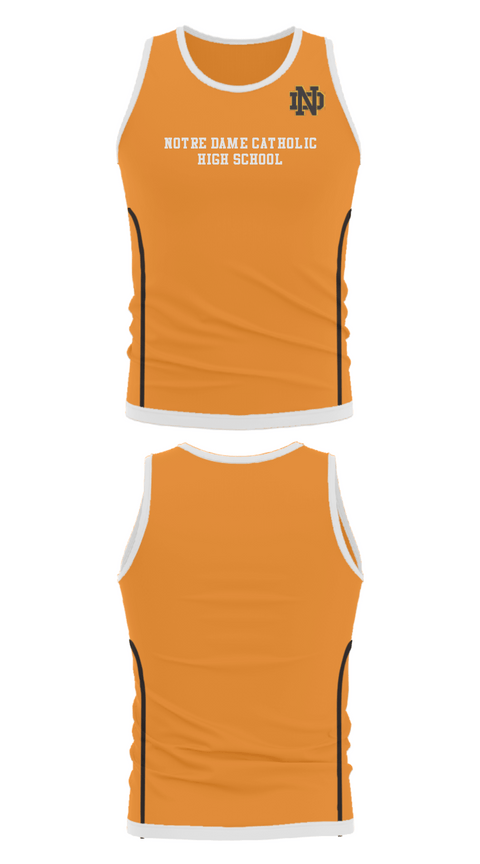 Tank Top, Notre Dame Catholic High School, Spirit Store, Teamtime, Team time, sublimation, custom sports apparel, team uniforms, spirit wear, spiritwear, sports uniforms, custom shirts, team store, custom team store, fundraiser sports, apparel fundraiser