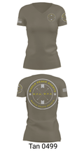 WPA 1st Infantry 46853550 Women's Short Sleeve V-neck Shirt - 36